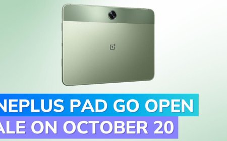 OnePlus Pad Go: The Affordable Tablet Set for Open Sale on October 20