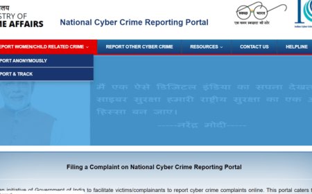 Reporting Online Scams: A Guide to India's Cyber Crime Portal
