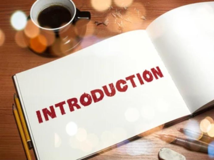 Strategies for Making Your Introduction to Students