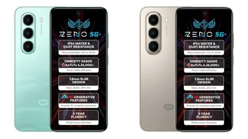 itel Zeno 5G: Bringing 5G to the Budget Segment