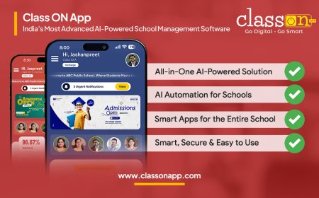Class ON App – India’s Most Advanced AI-Powered School Management Software