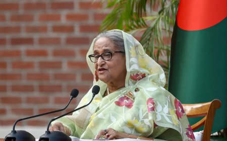 Sheikh Hasina Says She Will Return to Bangladesh Only After Legitimate Government