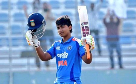 VHT 2025-26: Vaibhav Suryavanshi Becomes Youngest List A Centurion With 36-Ball Hundred