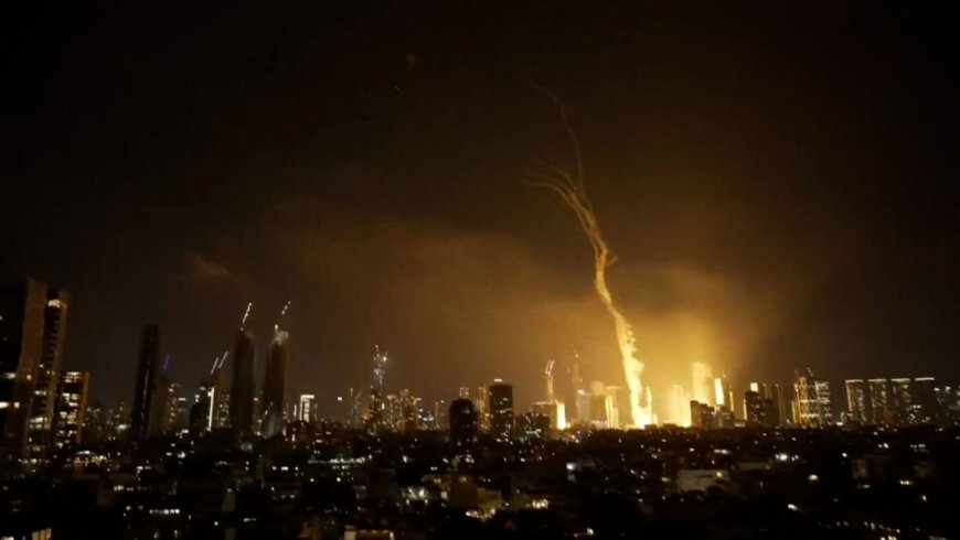 Iran Fires Missiles at Israel and US Bases, Israel Launches Retaliatory Strikes
