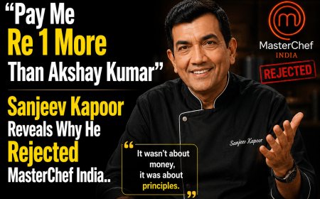 "Pay Me Re 1 More Than Akshay Kumar": Sanjeev Kapoor Reveals Why He Rejected MasterChef India