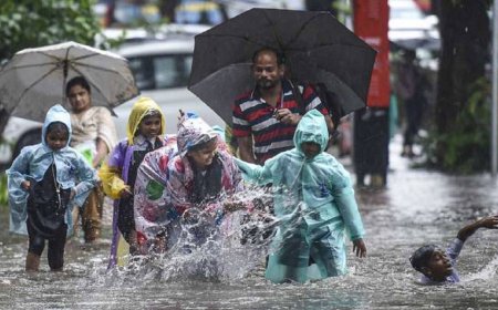Mumbai Rain Update: Schools & Colleges Closed as Orange Alert Continues; Local Trains Resume with Delays