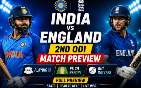 India vs England 2nd ODI: Match Time, Predicted Playing XI, Pitch Report & Live Streaming