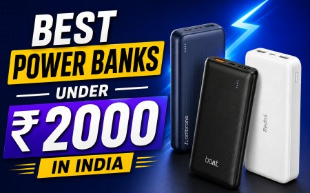 Best Power Banks Under ₹2,000 in India: Top Fast Charging Picks