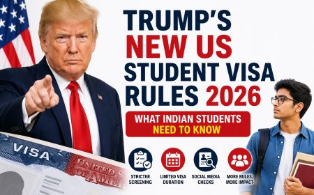Trump's New US Student Visa Rules: What They Mean for Indian Students