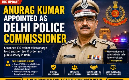 Anurag Kumar Appointed Delhi Police Commissioner, Replaces Satish Golcha