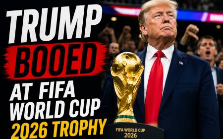 Trump Booed During FIFA World Cup 2026 Trophy Ceremony After Spain Beats Argentina in Final