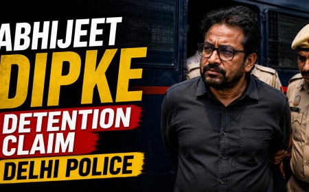 Abhijeet Dipke Detained? Delhi Police Denies CJP Claim Amid 'Sansad Chalo' Protest