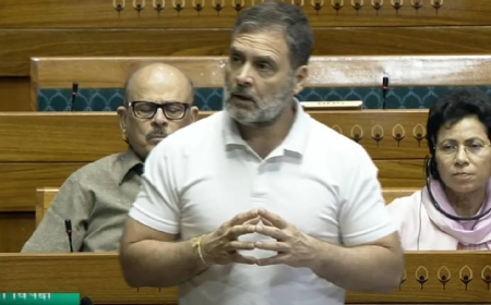 Rahul Gandhi's 'Idiot' Remark Triggers Uproar in Lok Sabha During NEET Debate
