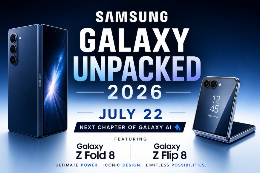 Samsung Galaxy Unpacked 2026: Top 7 Upgrades Expected in the New Galaxy Z Fold & Z Flip Before July 22 Launch