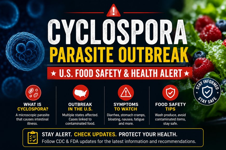 Cyclospora Outbreak in the US: What Is the Parasitic Infection and Should You Be Concerned?