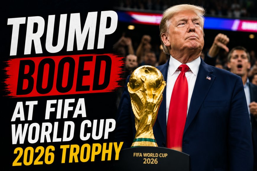 Trump Booed During FIFA World Cup 2026 Trophy Ceremony After Spain Beats Argentina in Final