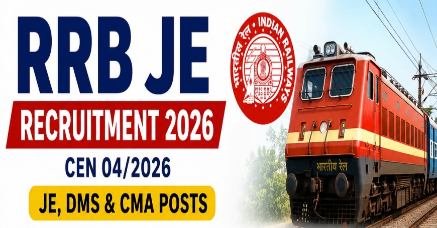 RRB JE Recruitment 2026 Notification Out: 4,098 Vacancies Announced, Check Eligibility & Important Dates