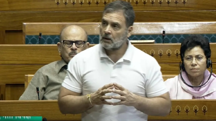 Rahul Gandhi's 'Idiot' Remark Triggers Uproar in Lok Sabha During NEET Debate