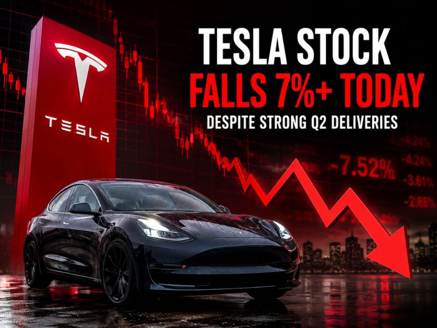 TSLA Stock Falls Today: What Investors Need to Know