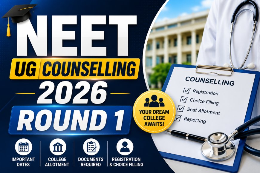NEET UG Counselling 2026: MCC Extends Round 1 Choice Filling Deadline